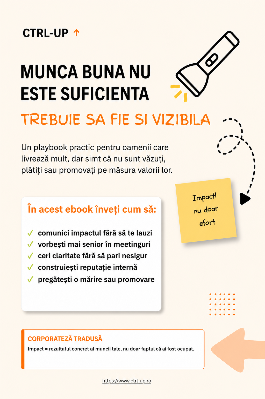 Munca buna nu este suficienta - Detalii Ebook